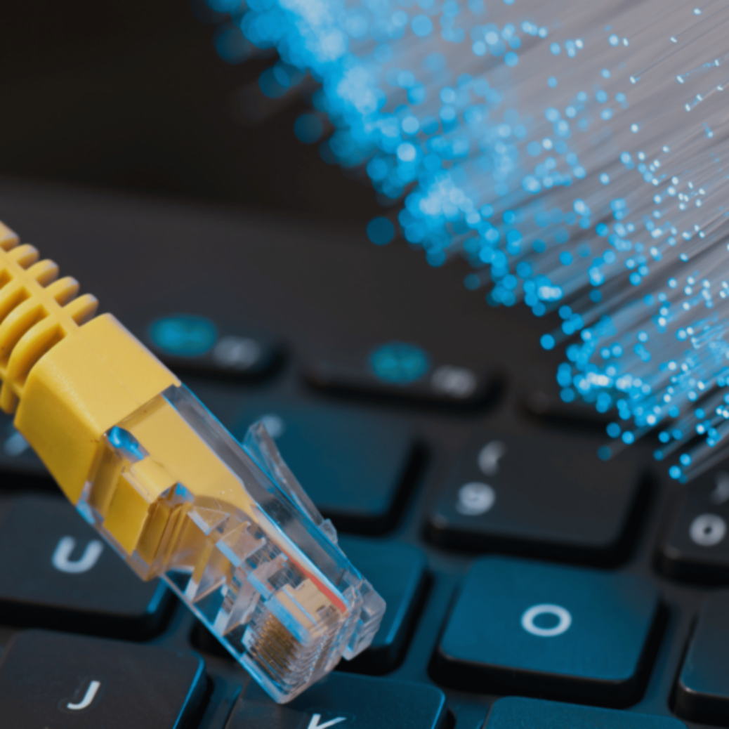 Fiber Optic And Ethernet Cabling