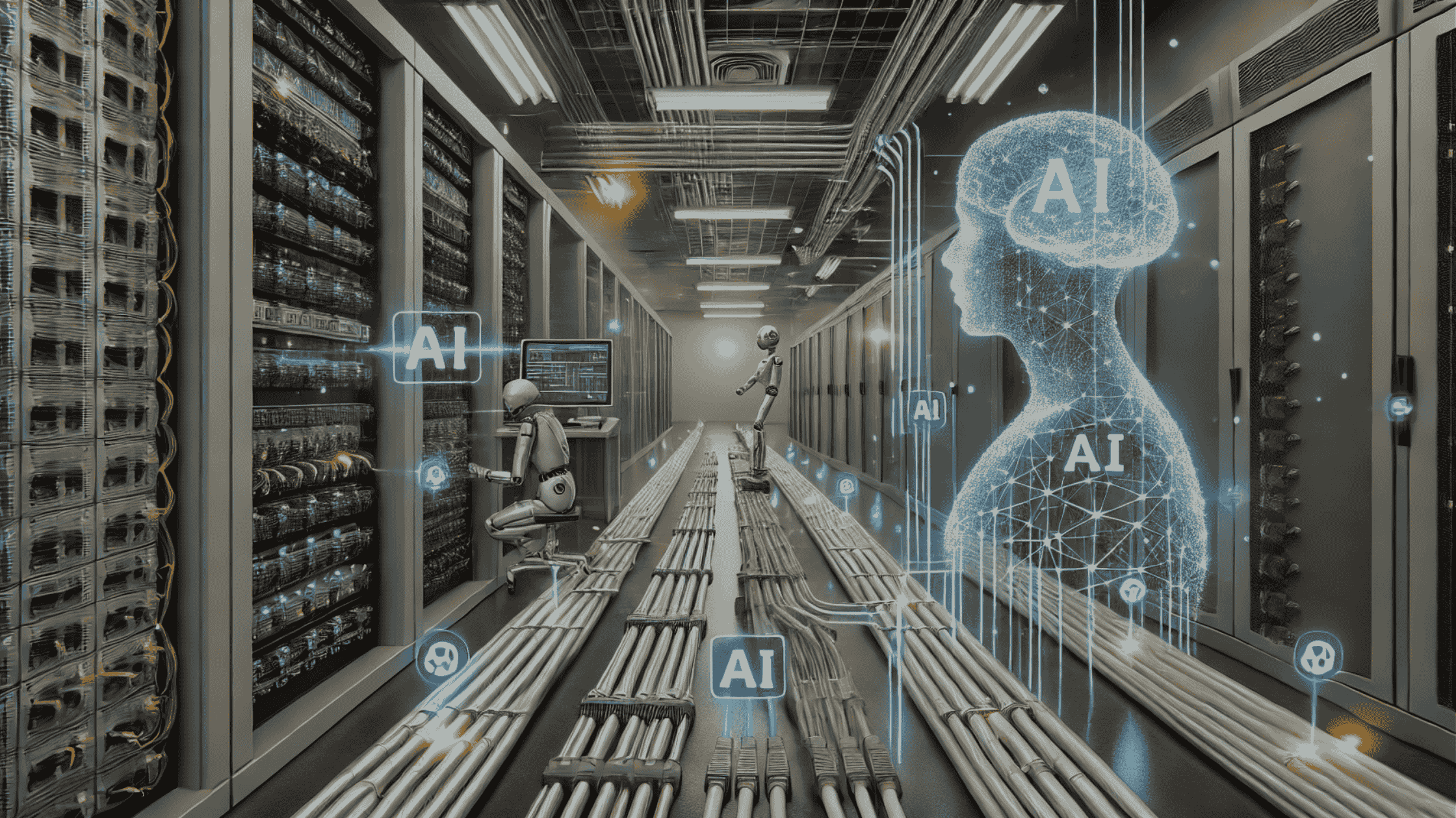 Ai-integrated structured cabling for efficient business network performance