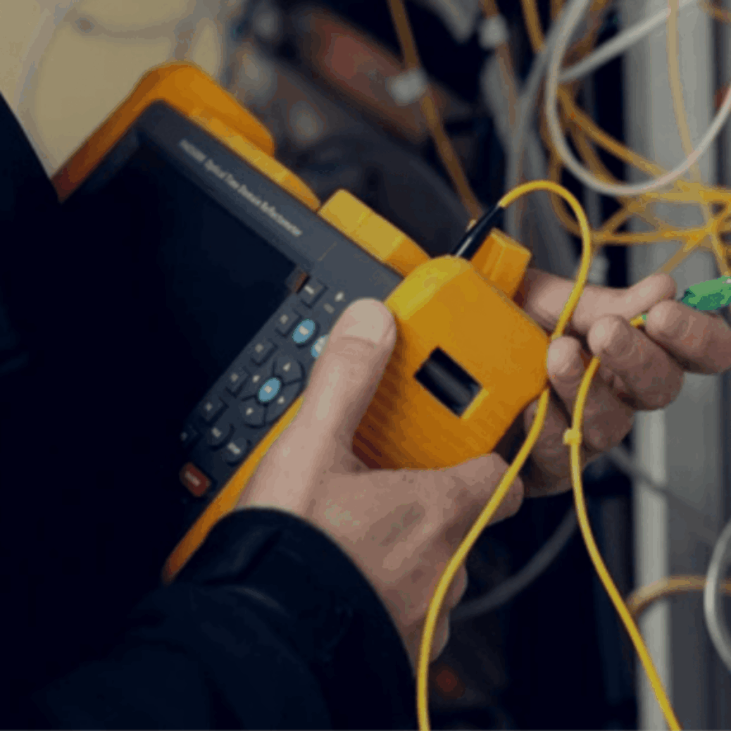 Fiber optic cable installation near Dallas Fort Worth with professional contractors.