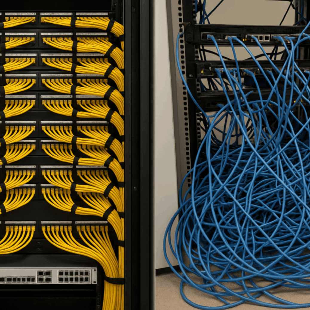Structured vs Point-to-Point Cabling: Network Installation Comparison