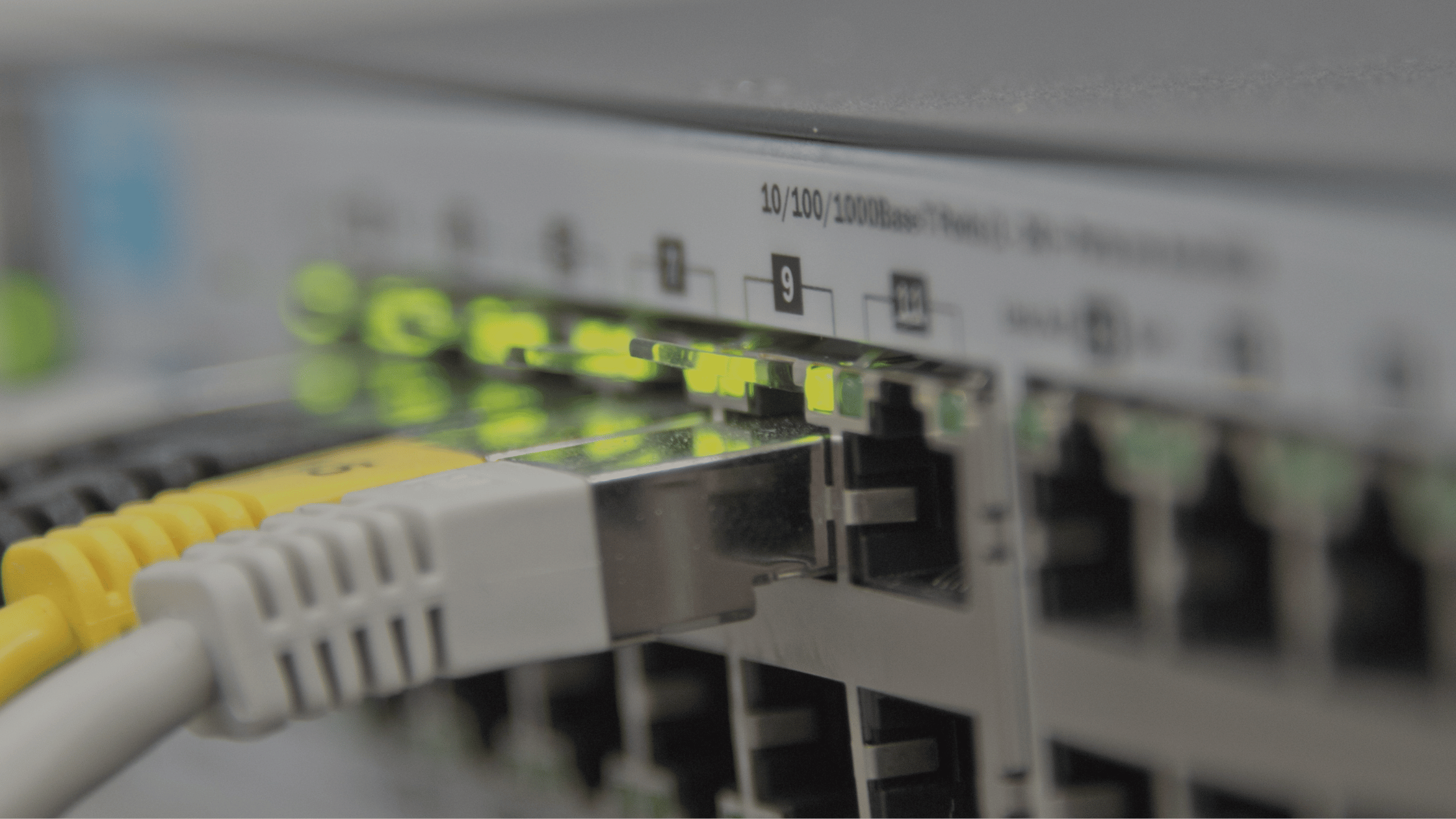 Ethernet port light color indicators for smooth network installation troubleshooting and setup.