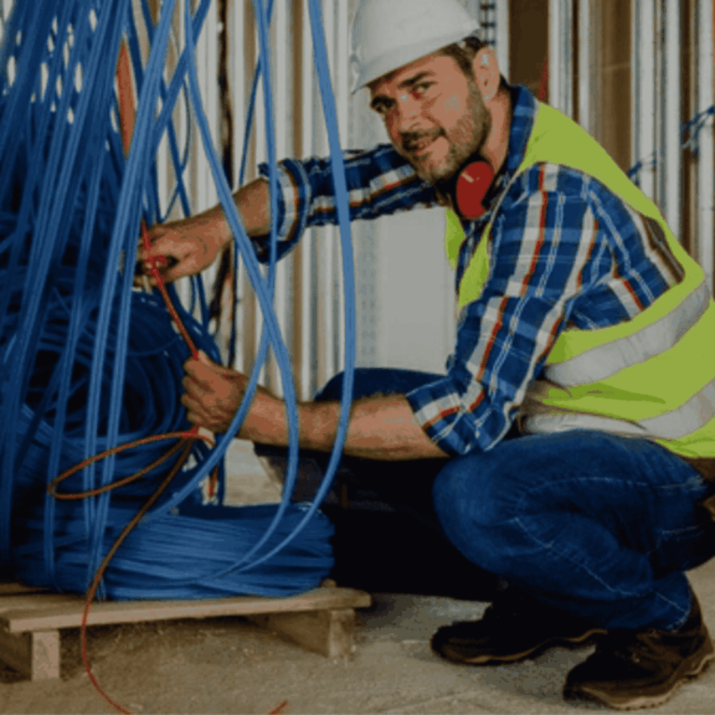 Structured cabling services ensuring organized network management and optimal business performance