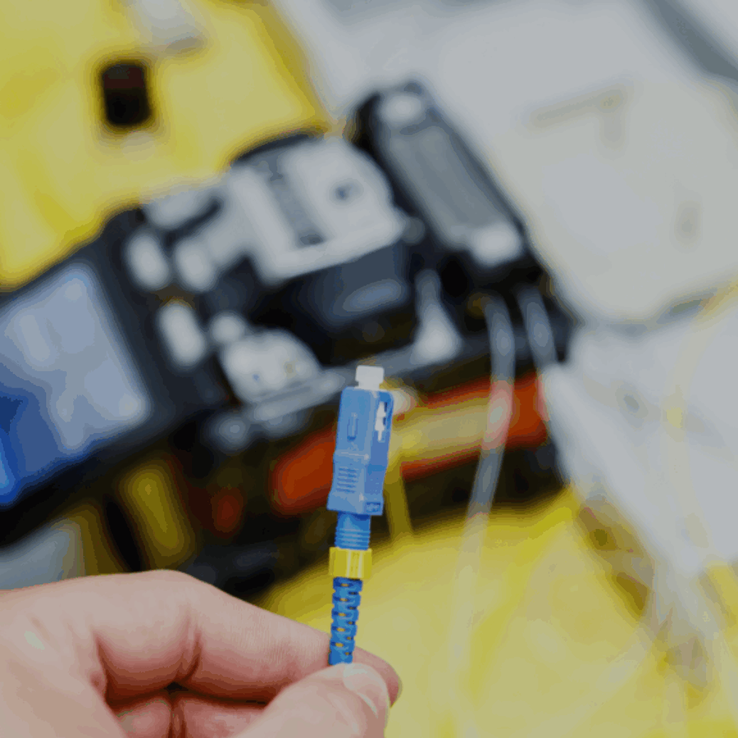 Fiber optic cable installation in business parks for 2025 connectivity upgrades.