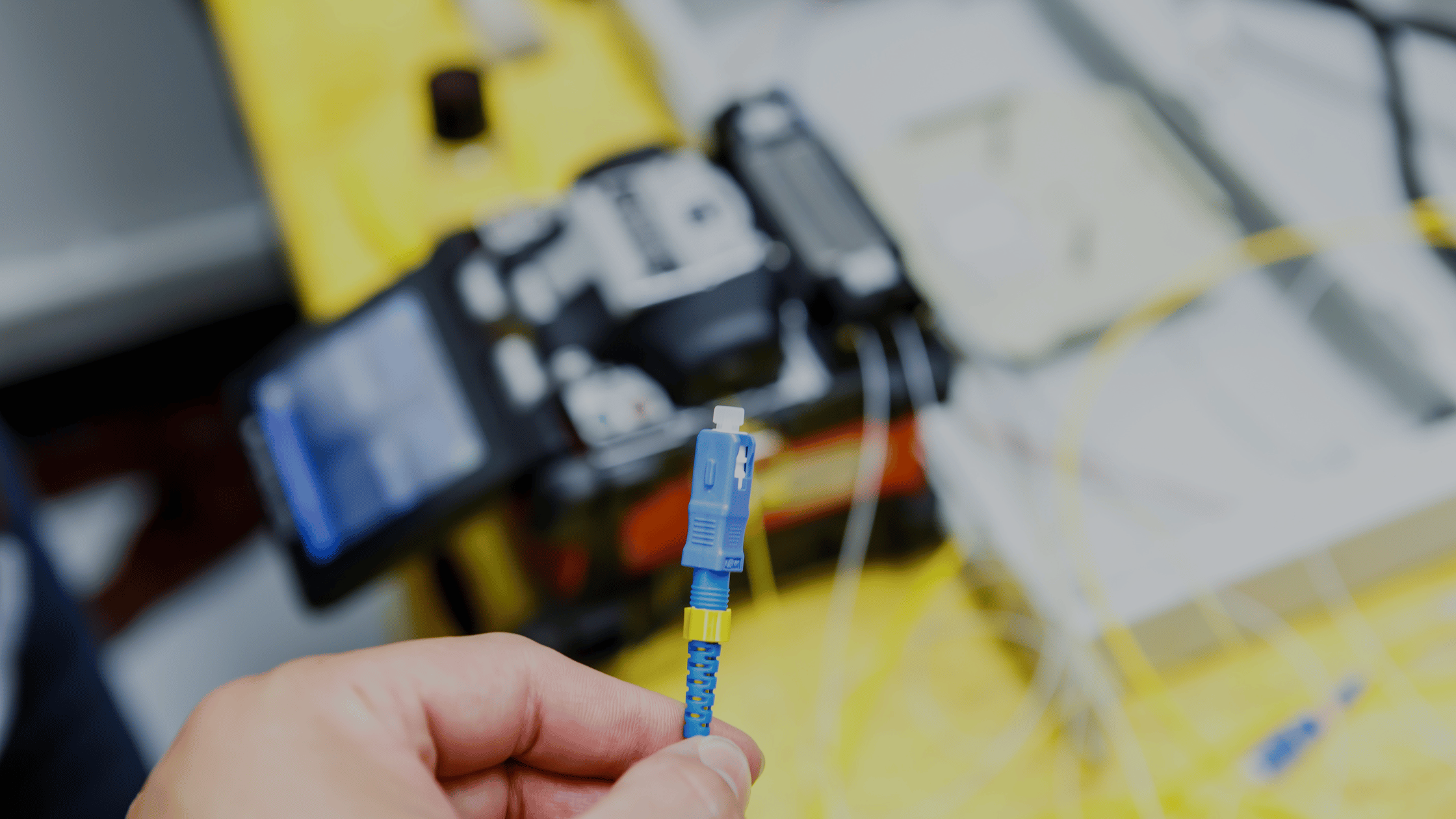 Fiber optic cable installation in business parks for 2025 connectivity upgrades.