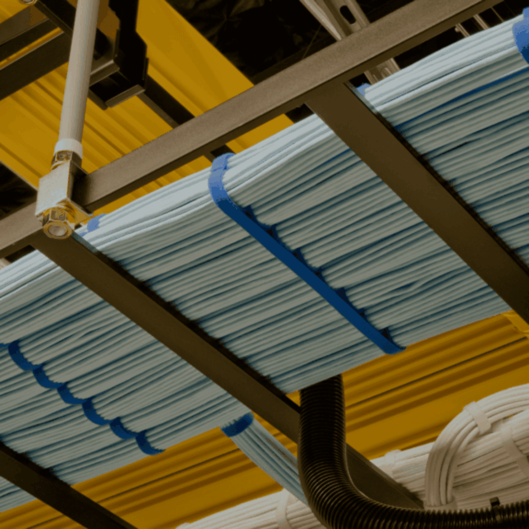 Structured LAN cabling system for network efficiency and optimization