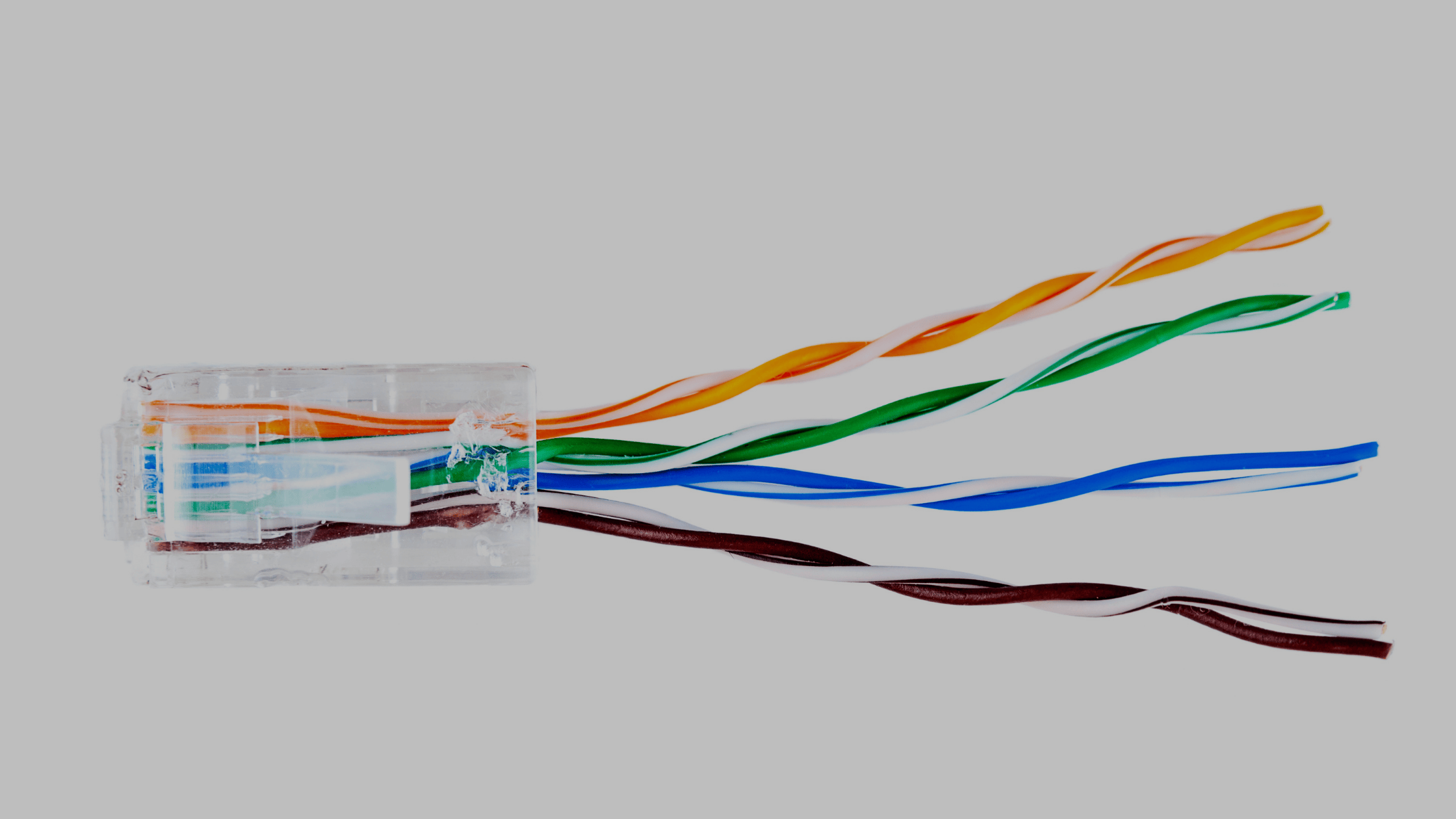 Ethernet cable rj45 pinout diagram showing pins 4, 5, 7, and 8