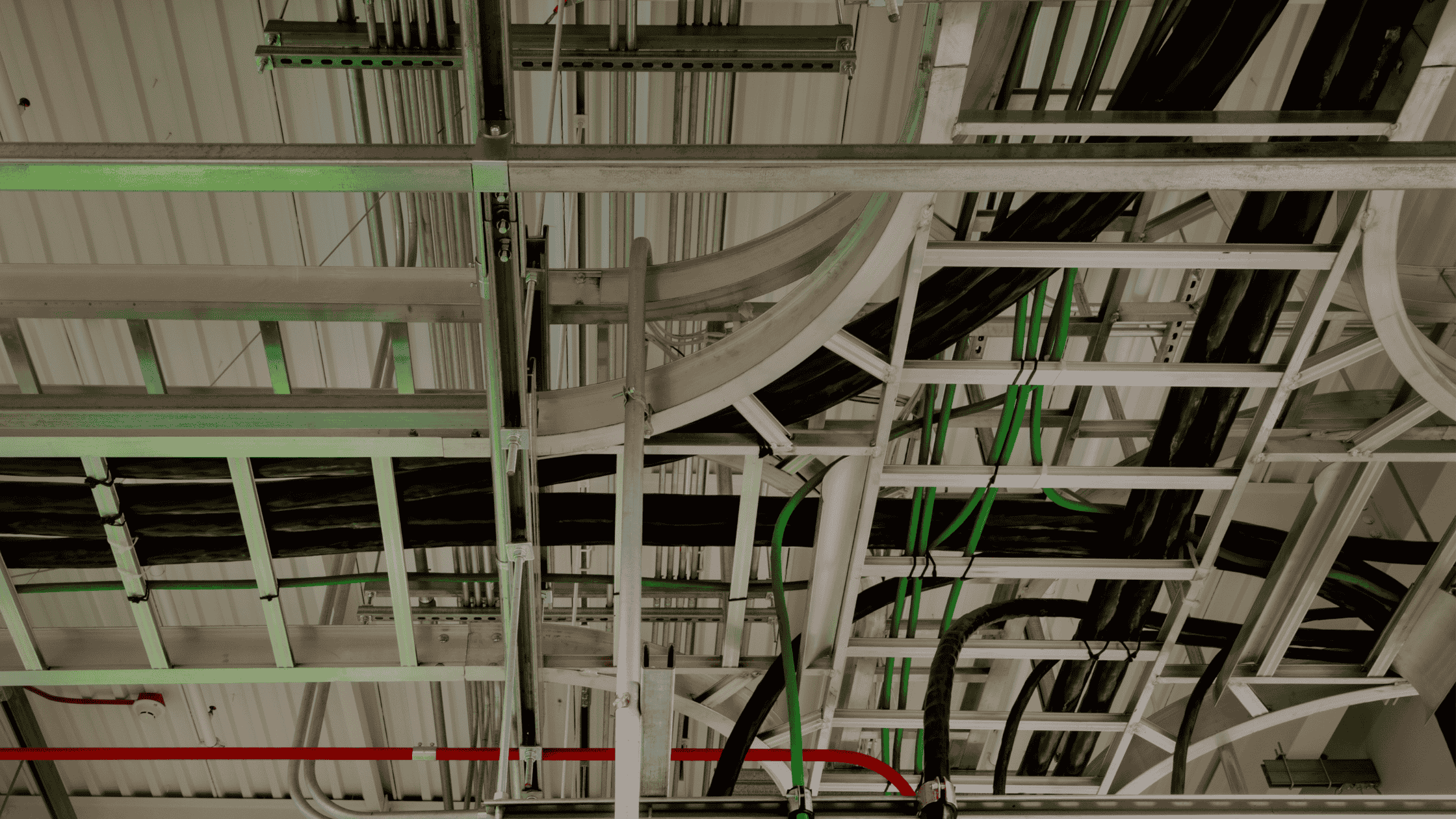 Cable tray installation