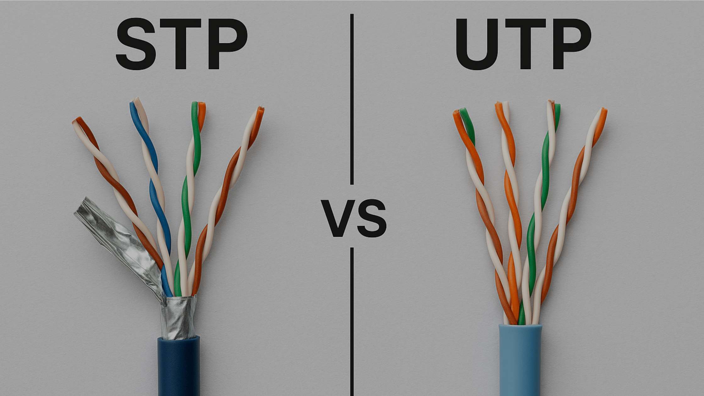 Stp vs utp