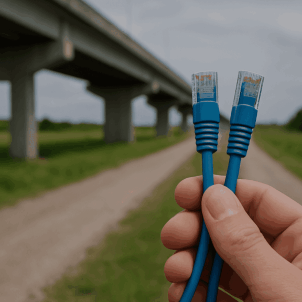 Ethernet cabling system for long-distance network reliability