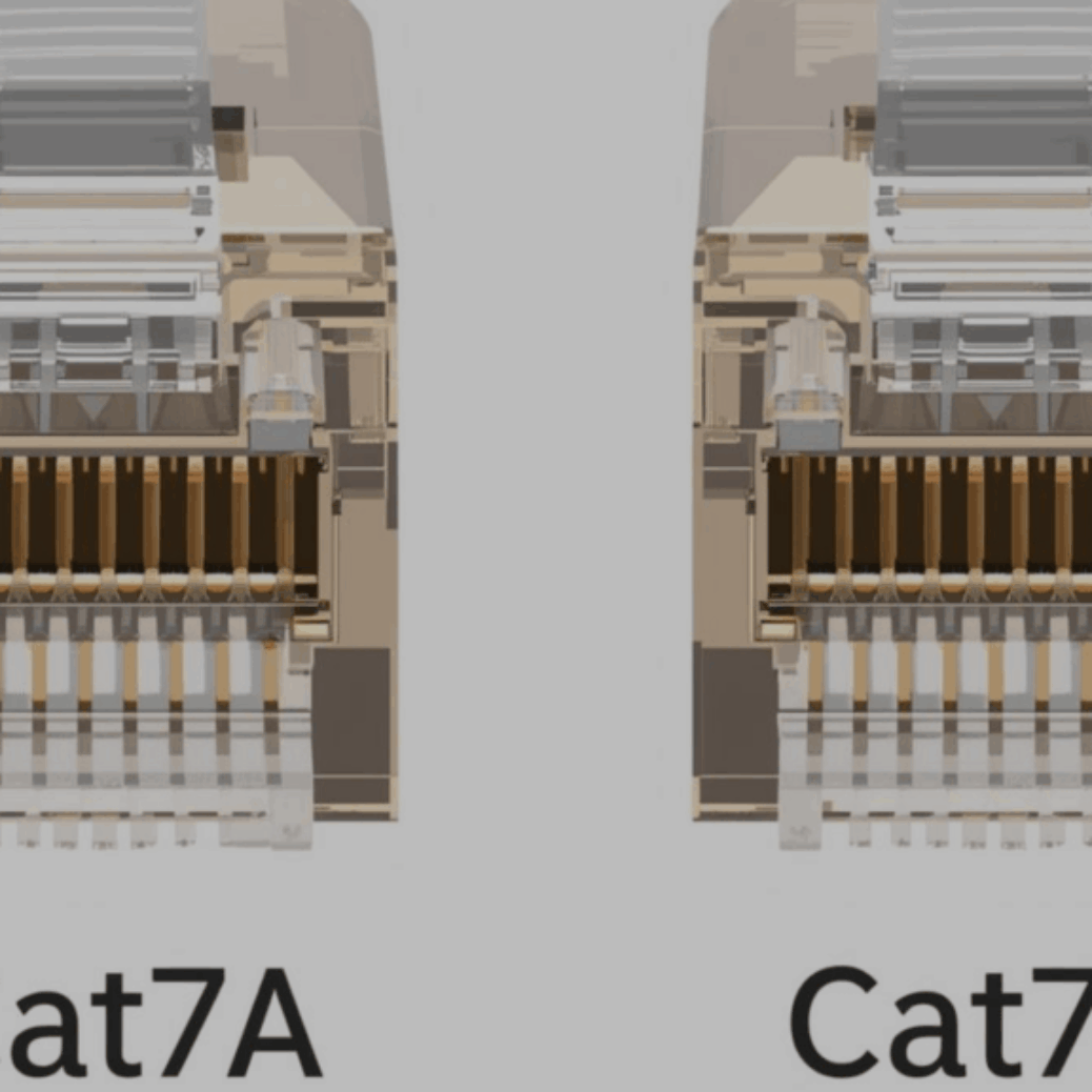 Cat7 and Cat7A connectors