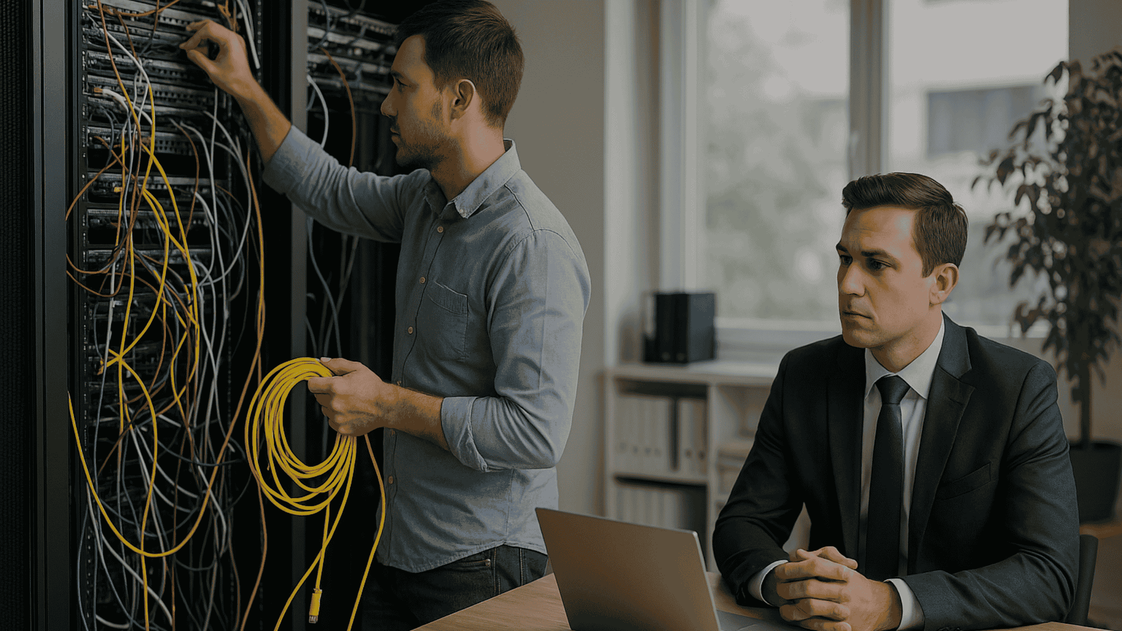 Business network reconfiguration