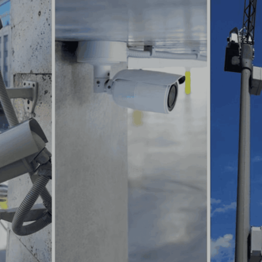 Cat6 cable installation for CCTV and IP camera systems