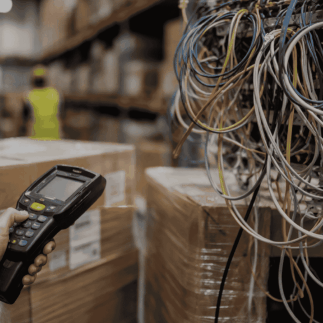poor network cabling causing warehouse scanner connectivity issues