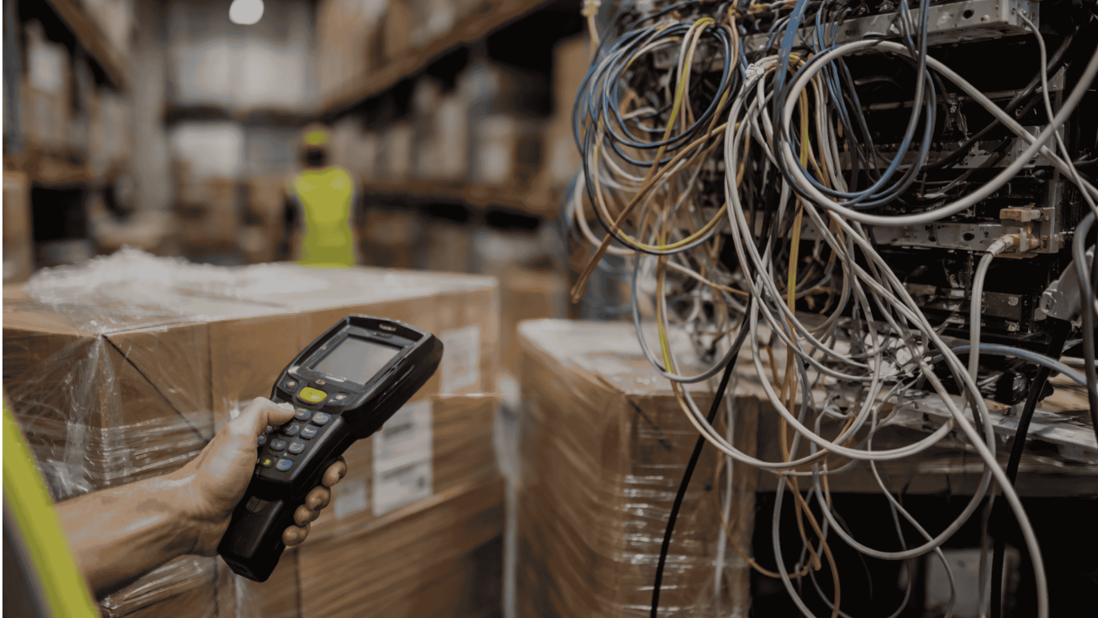 Poor network cabling causing warehouse scanner connectivity issues