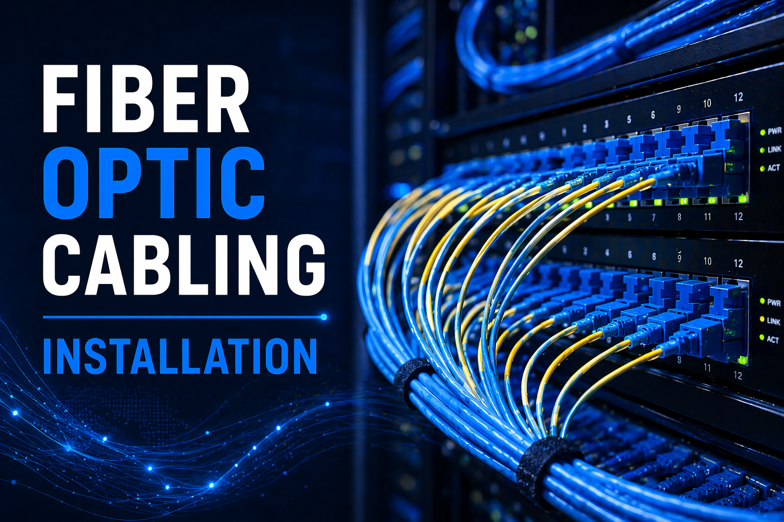 Dfw fiber optic cabling installation services