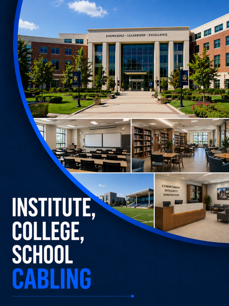 Latest Home 22 Dfw institute, collage, school cabling